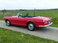 Usata Alfa Romeo 2600 145 CV (106 kW) 1963 Rosso Cabrio