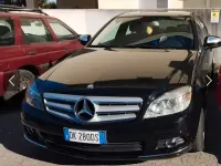 Usata Mercedes C220 170 CV (125 kW) 2007 Nero Berlina