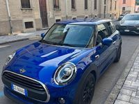 Usata Mini ONE 75 CV (55 kW) 2021 Blu Utilitaria