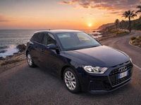 Usata Audi A1 Sportback Advanced 110 CV (80 kW) 2020 Blu/azzurro Utilitaria