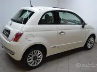 Usata Fiat 500 Lounge 69 CV (50 kW) 2014 Bianco Utilitaria
