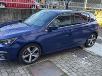 Usata Peugeot 308 GT-line 131 CV (96 kW) 2019 Blu Berlina