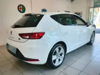 Usata Seat Leon FR 122 CV (89 kW) 2013 Bianco Berlina