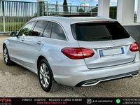 Usata Mercedes C200 136 CV (100 kW) 2016 Argento Station wagon