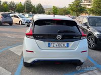 Usata Nissan Leaf Tekna 89 kW (122 CV) 2020 Bianco Utilitaria