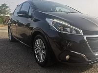 Usata Peugeot 208 75 CV (55 kW) 2017 Blu Utilitaria
