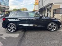 Usata Audi A3 Advanced 150 CV (110 kW) 2023 Nero Berlina