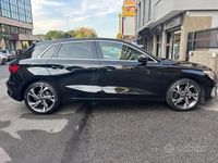 Usata Audi A3 Advanced 150 CV (110 kW) 2023 Nero Berlina