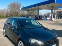 Usata VW Golf VI 140 CV (102 kW) 2008 Blu Utilitaria