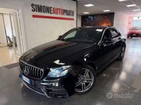 Usata Mercedes E400 Premium Plus 340 CV (250 kW) 2019 Nero Berlina