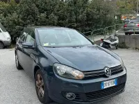 Usado VW Golf VI Highline 122 CV (89 kW) 2009 Azul Utilitario