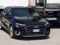 Usata Audi A3 159 CV (116 kW) 2021 Nero Berlina