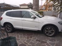 Usata BMW X3 Efficient Dynamics 196 CV (144 kW) 2017 Bianco SUV