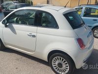 Usata Fiat 500 Lounge 69 CV (50 kW) 2011 Bianco Berlina