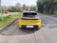 Usata Peugeot 208 GT 101 CV (74 kW) 2023 Giallo Utilitaria
