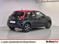 Usata Citroën C3 PureTech 82 CV (60 kW) 2018 Nero Utilitaria