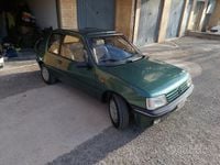 Usata Peugeot 205 Roland Garros 83 CV (61 kW) 1991 Verde Utilitaria