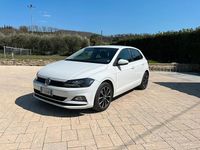 Usata VW Polo Trendline 90 CV (66 kW) 2020 Bianco Utilitaria