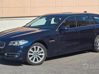 Usata BMW 525 Luxury Line 218 CV (160 kW) 2016 Blu Station wagon