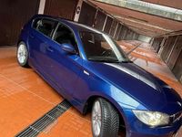Usata BMW 120 177 CV (130 kW) 2007 Blu Utilitaria