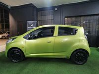 Usata Chevrolet Spark LS 68 CV (50 kW) 2011 Verde vipera Utilitaria