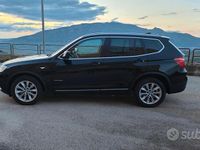 Usata BMW X3 Comfort Edition 184 CV (135 kW) 2012 Nero SUV