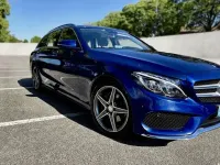 Occasion Mercedes C200 AMG line 136 ch (100 kW) 2016 Bleue Break