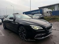 Usata BMW 640 Cabriolet 313 CV (230 kW) 2017 Nero Cabrio