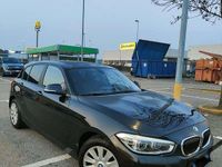 Usata BMW 120 Advantage 190 CV (139 kW) 2016 Nero Utilitaria