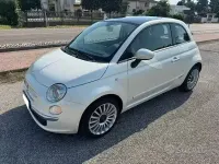 Usata Fiat 500 Lounge 95 CV (69 kW) 2012 Bianco Berlina