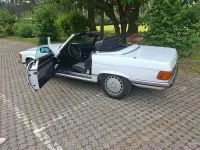 Usata Mercedes SL300 188 CV (138 kW) 1987 Bianco Cabrio