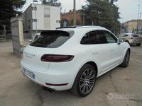 Usata Porsche Macan Turbo Performance Package 441 CV (324 kW) 2018 Bianco SUV