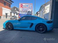 Usata Porsche 718 Cayman T 300 CV (220 kW) 2019 Blu Coupé