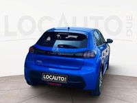 Usata Peugeot e-208 Active 100 kW (136 CV) 2022 Blu Utilitaria