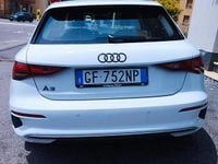Usata Audi A3 Advanced 116 CV (85 kW) 2021 Bianco Berlina