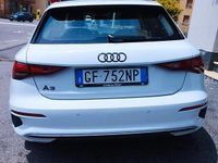 Usata Audi A3 Advanced 116 CV (85 kW) 2021 Bianco Berlina
