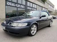 Usata Saab 9-3 Cabriolet 150 CV (110 kW) 2002 Blu Cabrio