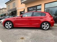 Usata BMW 116 122 CV (89 kW) 2009 Rosso Utilitaria