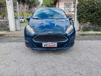 Usata Ford Fiesta Titanium 96 CV (70 kW) 2013 Blu Utilitaria