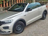Usata VW T-Roc Cabriolet R-line 150 CV (110 kW) 2021 Grigio Cabrio