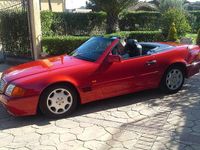 Usata Mercedes SL300 190 CV (139 kW) 1989 Rosso Cabrio