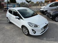 Usata Ford Fiesta Titanium 86 CV (63 kW) 2018 Bianco Berlina