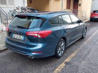 Usata Ford Focus ST-Line 120 CV (88 kW) 2019 Blu Station wagon
