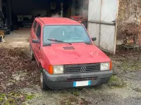 Usata Fiat Panda Young 54 CV (39 kW) 2002 Rosso Berlina
