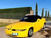 Usata Alfa Romeo SZ/RZ 207 CV (152 kW) 1993 Giallo Cabrio