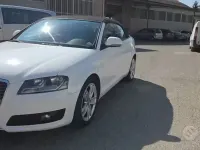 Usata Audi A3 Cabriolet Ambition 105 CV (77 kW) 2009 Bianco Cabrio