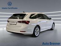 Usata Skoda Octavia Style 150 CV (110 kW) 2022 Bianco luna metallizzato Station wagon
