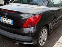 Usata Peugeot 207 CC 120 CV (88 kW) 2009 Nero Cabrio
