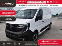 Nuova Renault Master 150 CV (110 kW) 2025 Bianco minerale  tinta opaca Furgone
