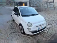 Usata Fiat 500 69 CV (50 kW) 2011 Bianco Utilitaria